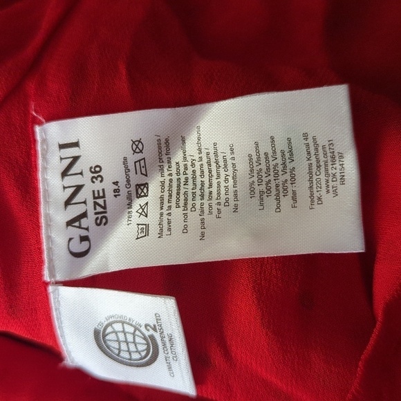 HP. Ganni Polkadot Dress - Picture 9 of 12